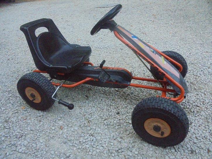 gocar kettcar met luchtbanden, Kinderen en Baby's, Speelgoed | Buiten | Skelters, Gebruikt, Vrijloopautomaat, Ophalen