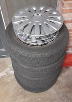 Set van 4 stalen velgen met winterbanden, Ophalen, Gebruikt, 15 inch, Banden en Velgen