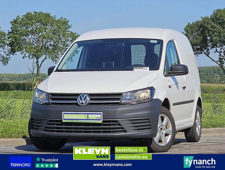 Volkswagen CADDY 2.0 Airco Euro6 NAP Lmv!, Auto's, Bestelwagens en Lichte vracht, Bedrijf, ABS, Airconditioning, Trekhaak, Diesel