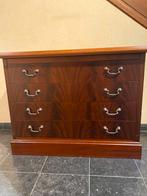 Praktische vintage ladenkast met 4 lades, Huis en Inrichting, Kasten | Ladekasten, Ophalen, Gebruikt, Klassiek, 3 of 4 laden