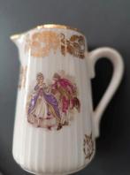 Oude kleine melkkan 10 cm Duits porselein, Ophalen of Verzenden