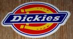 Vintage sticker Dickies kleding retro autocollant, Comme neuf, Enlèvement ou Envoi, Marque