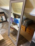 Spiegel met houten kader, Ophalen, Gebruikt, Rechthoekig