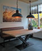 Massief eikenhouten tafel op maat