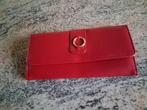 Portemonnee en portemonnee, Handtassen en Accessoires, Portemonnees, Ophalen of Verzenden, Zo goed als nieuw, Rood, Leder