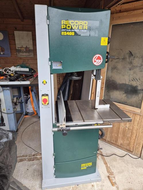 LINTZAAGMACHINE, Doe-het-zelf en Bouw, Gereedschap | Zaagmachines, Zo goed als nieuw, Lintzaag, 1200 watt of meer, 70 mm of meer