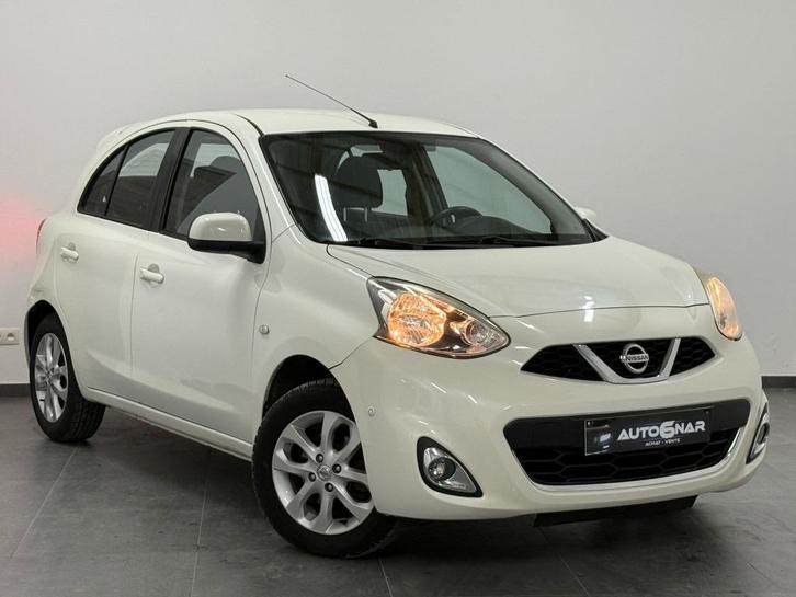 Nissan Micra 1.2i Navi - Airco - 1er Main, Auto's, Nissan, Bedrijf, Te koop, Micra, ABS, Airbags, Airconditioning, Bluetooth, Boordcomputer