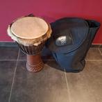 Djembe en tas, Musique & Instruments, Batteries & Percussions, Enlèvement, Utilisé, Autres marques