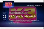 K3 Originals  4 tickets, Drie personen of meer