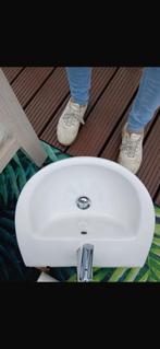 A vendre lavabo complet avec mitigeur 75 euros, Enlèvement, Comme neuf, Verre, Lavabo
