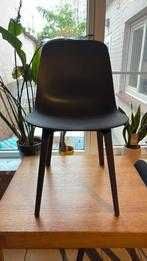 2 Ikea stoelen Odger donkerblauw, Huis en Inrichting, Stoelen, Ophalen, Kunststof, Twee, Blauw