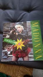vinyl (45T) madonna "causing commation", Ophalen, 1980 tot 2000, Gebruikt