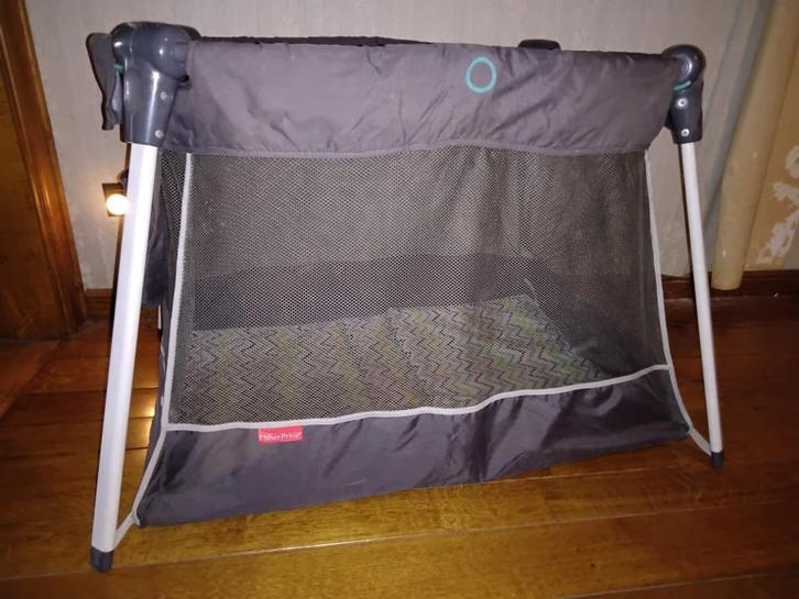 Fisher Price campingbed, Enfants & Bébés, Berceaux & Lits, Utilisé, Lit de voyage, Enlèvement ou Envoi