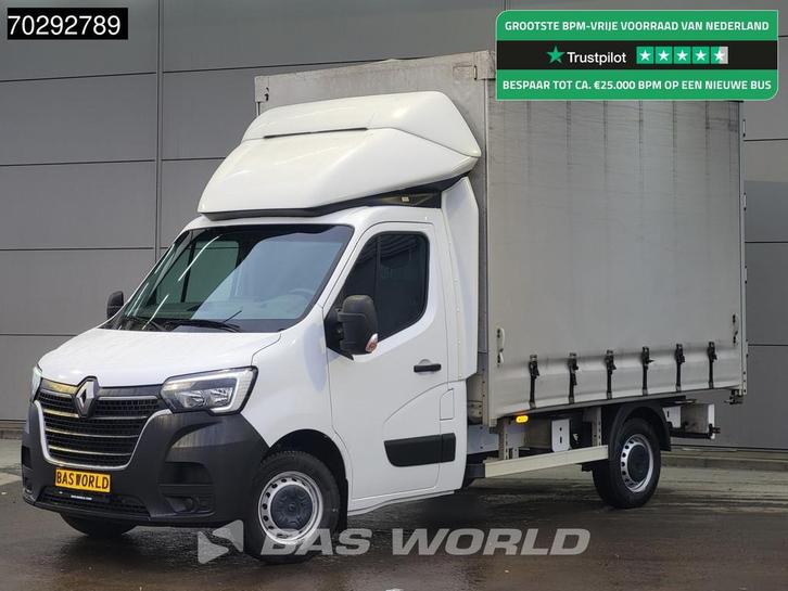 Renault Master 145PK Schuifzeilen Achterdeuren Bakwagen LED, Auto's, Bestelwagens en Lichte vracht, Bedrijf, Te koop, Airconditioning