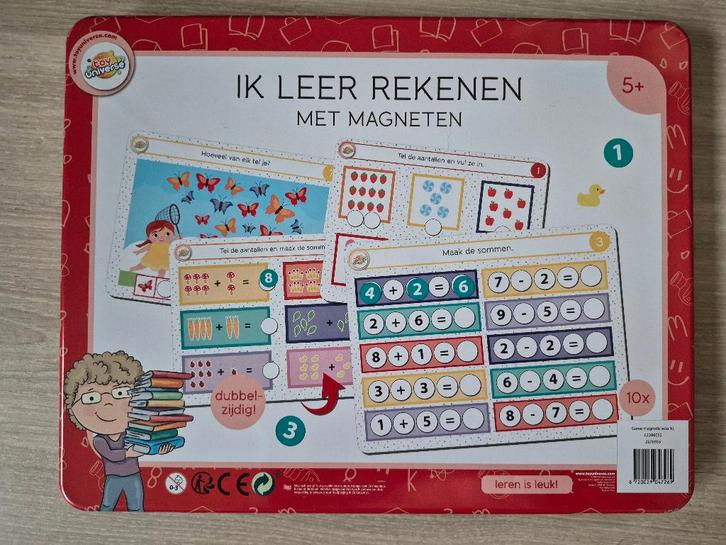 Educatief speelgoed: Ik leer rekenen met magneten, Enfants & Bébés, Jouets | Éducatifs & Créatifs, Utilisé, Compter, Enlèvement ou Envoi