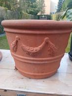 TERRACOTTA XL BLOEMPOT, Tuin en Terras, Bloempotten, Ophalen, Gebruikt, Terracotta