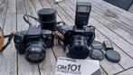 Canon eos 750 camera + olympus om 101 power focus, Ophalen, Canon