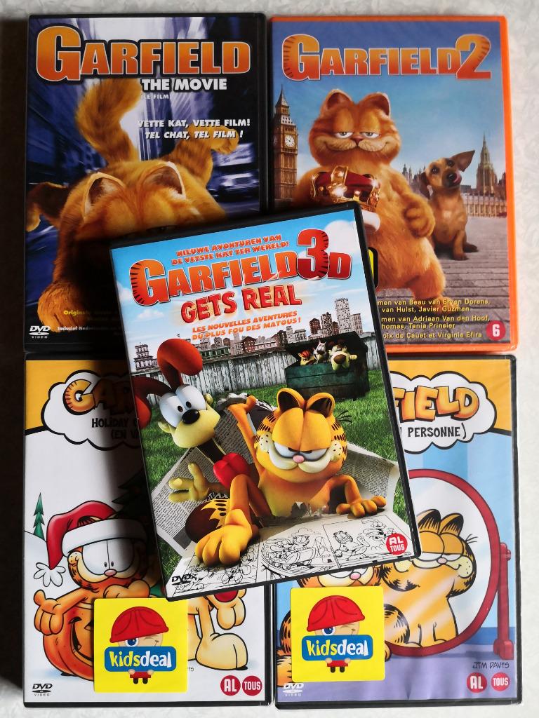 ② Garfield dvd's uit te kiezen — DVD | Comédie — 2ememain