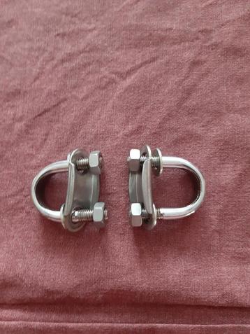 Standaard stuurvork chrome stuurklemmen voor Honda Camino, Fietsen en Brommers, Ophalen of Verzenden, Gebruikt, Overige typen