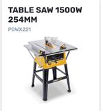 Tafel zaagmachine Powerplus X221, Doe-het-zelf en Bouw, Gereedschap | Zaagmachines, Ophalen, Gebruikt, Cirkelzaag, Powerplus