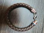 Tommy Hilfiger leren armband/kinketting, Ophalen of Verzenden, Nieuw, Bruin, Leer