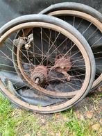 Houten wielen 28 inch 3 speed, Fietsen en Brommers, Fietsonderdelen, Ophalen of Verzenden, Zo goed als nieuw