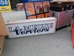 Enseigne lumineuse publicitaire La Meuse, Ophalen of Verzenden, Gebruikt
