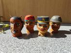Houten handgemaakte handpoppen, Antiek en Kunst, Ophalen of Verzenden