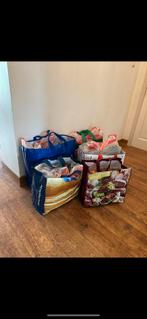 Kledingpakket maat 116, 92 stuks, 5 shoppers vol, Ophalen
