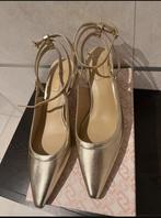 Liu Jo slingbacks sandalen goudkleurig leder nieuw met doos, Neuf, Enlèvement ou Envoi, Autres couleurs, Sandales et Mûles