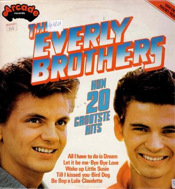 Vinyl, LP   -   The Everly Brothers* – Hun 20 Grootste Hits beschikbaar voor biedingen