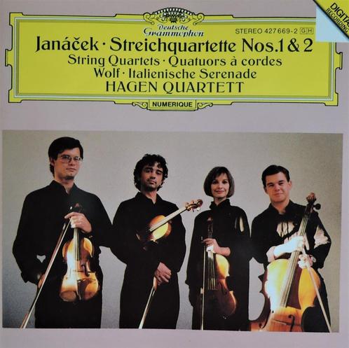 Janacek / Wolf - Hagen Quartett - Deutsche Grammophon - DDD, CD & DVD, CD | Classique, Comme neuf, Musique de chambre, Enlèvement ou Envoi