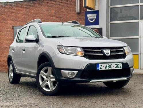 Dacia Sandero Stepway 0.9 TCe Navigatie 49000 km, Auto's, Dacia, Bedrijf, Te koop, Sandero, Bluetooth, Cruise Control, Dakrails