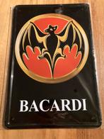 Metalen bord bacardi logo 20 x 30 cm mancave, Ophalen of Verzenden, Nieuw