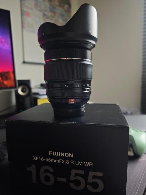 Fujifilm XF 16-55 mm f/2.8 R LM WR + UV Filter K&F concept, Audio, Tv en Foto, Foto | Lenzen en Objectieven, Gebruikt, Standaardlens