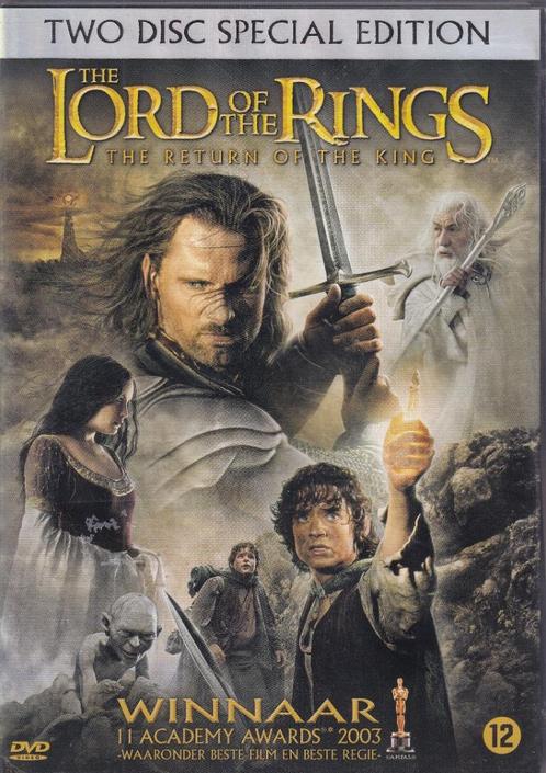 The Lord Of The Rings: The Return Of The King (2003) Elijah, CD & DVD, DVD | Aventure, Comme neuf, À partir de 12 ans, Enlèvement ou Envoi