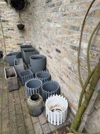 Te koop: Diverse plantenbakken en bloempotten – Alles samen, Enlèvement, Comme neuf, Béton, Balcon