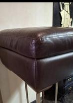 Poef / hocker in dik kwaliteits leder, Ophalen