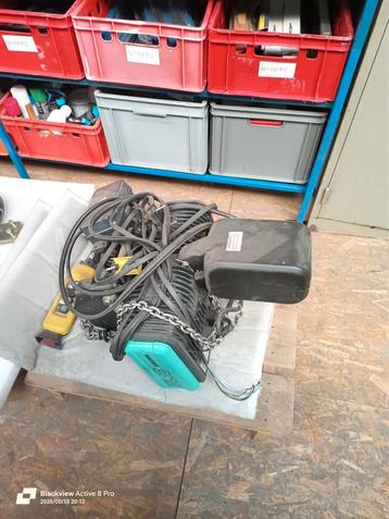 Palan électrique à chaîne verlinde VL10 eurochain, Enlèvement, Comme neuf