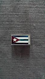 Pin - Cuba vlag, Ophalen of Verzenden, Zo goed als nieuw, Stad of Land, Speldje of Pin