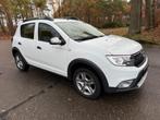 Dacia Sandero Stepway 0.9, benzine, AUTOMAAT!! 39.129 Km!!, Auto's, Stof, 4 cilinders, Wit, Bedrijf