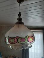vintage hanglamp, Ophalen, Gebruikt, Vintage, Glas