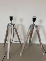 2 lampen onderstellen, Ophalen, Zo goed als nieuw
