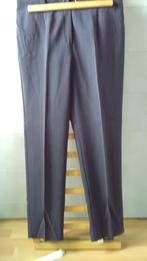Pantalon fin droit à pinces gris à lignes Cinzia City Wear 4, Enlèvement ou Envoi, Comme neuf, Longs, Taille 46/48 (XL) ou plus grande