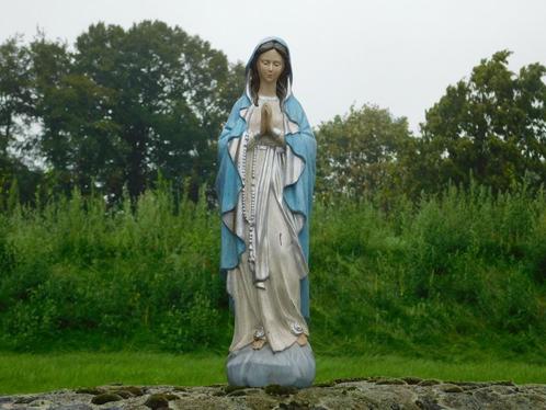 Statue de Marie avec chapelet - Polystone - En couleur, Jardin & Terrasse, Statues de jardin, Neuf, Enlèvement ou Envoi