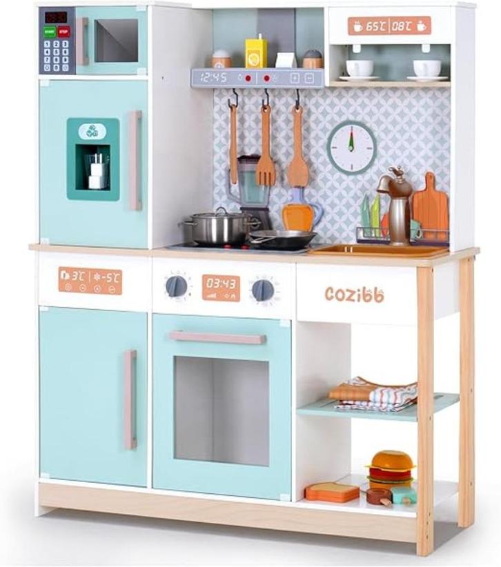 CoziBB Houten keuken Speelkeuken SNELLE GRATIS LEVERING, Kinderen en Baby's, Speelgoed | Speelkeukens, Nieuw, Speelkeuken, Hout