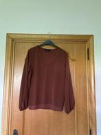 Roestkleurige bloes met lange mouwen, Terre Bleue, maat 38, Kleding | Dames, Blouses en Tunieken, Maat 38/40 (M), Overige kleuren