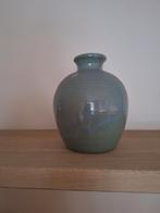 Vase vintage en céramique, tons gris-vert, Antiquités & Art, Enlèvement ou Envoi