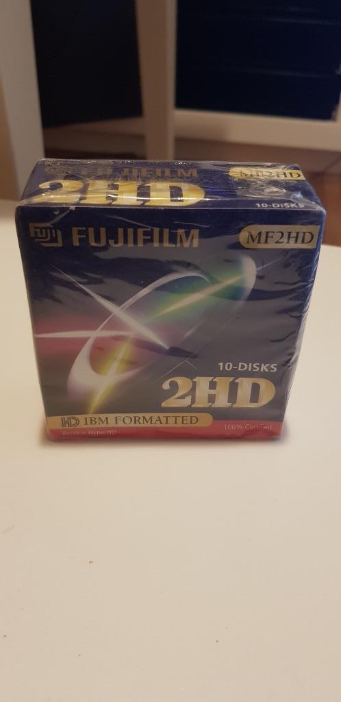 Fuji MF 2HD floppydisk, Computers en Software, Beschrijfbare discs, Nieuw, Overige typen, Dubbelzijdig, Ophalen of Verzenden