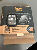 Panzer glass Apple watch series 8 7,41 mm zwart, Handtassen en Accessoires, Smartwatches, Ophalen, Zo goed als nieuw, Zwart